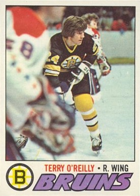 1977 Topps Terry O'Reilly #220 Hockey Card