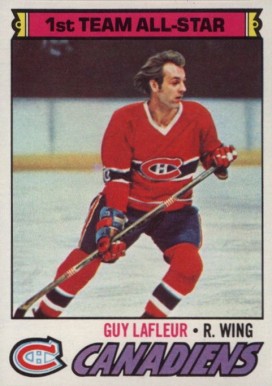 1977 Topps Guy Lafleur #200 Hockey Card