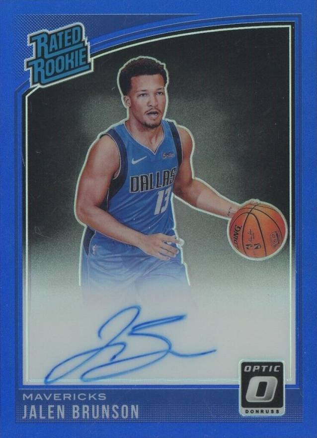 2018 Panini Donruss Optic Jalen Brunson #179 Basketball Card