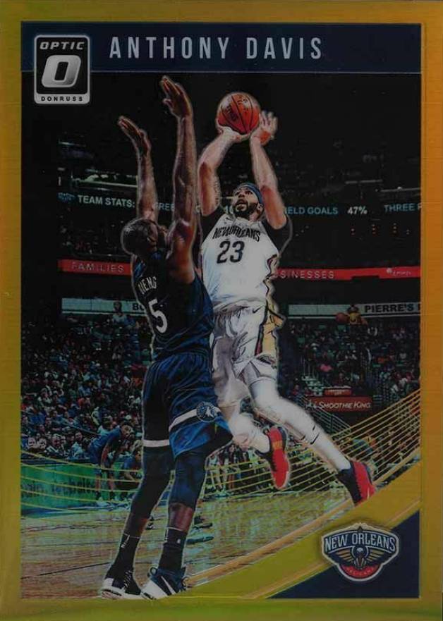 2018 Panini Donruss Optic Anthony Davis #47 Basketball Card