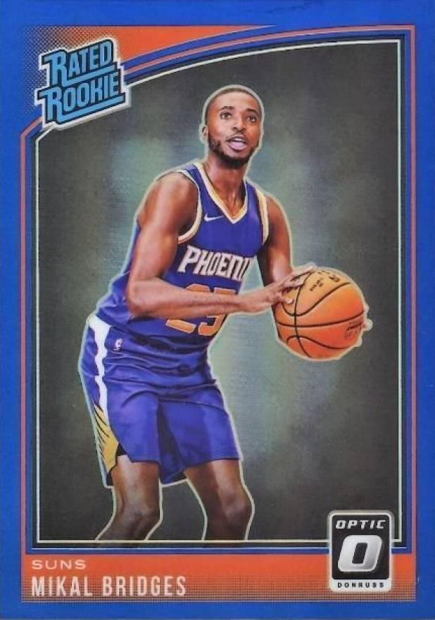 2018 Panini Donruss Optic Mikal Bridges #200 Basketball Card