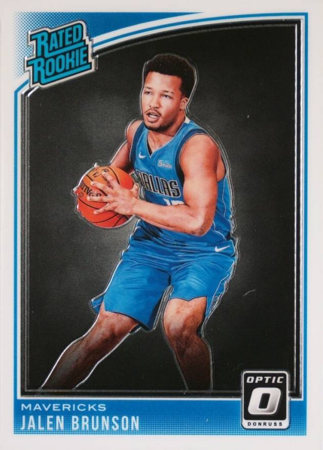 2018 Panini Donruss Optic Jalen Brunson #179 Basketball Card