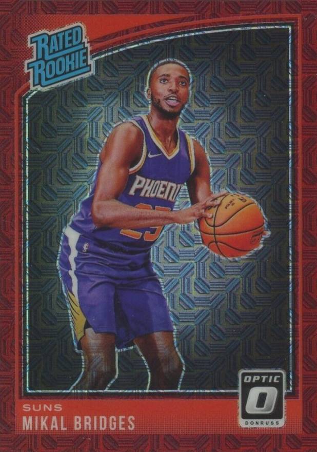 2018 Panini Donruss Optic Mikal Bridges #200 Basketball Card