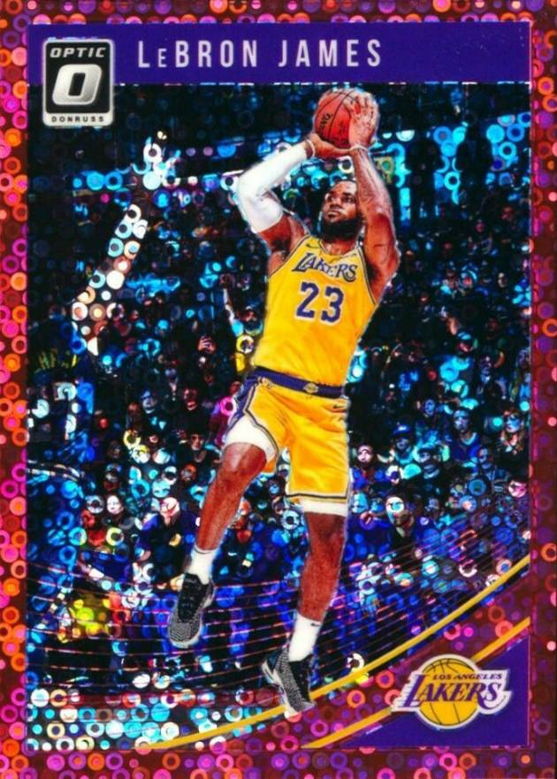 2018 Panini Donruss Optic LeBron James #94 Basketball Card