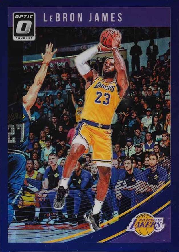 2018 Panini Donruss Optic LeBron James #94 Basketball Card