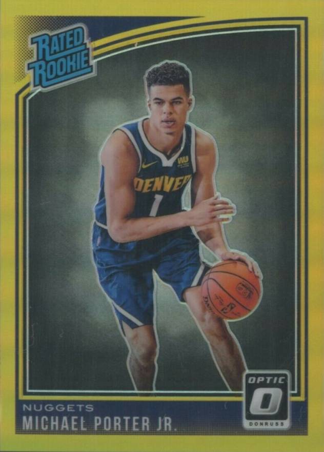 2018 Panini Donruss Optic Michael Porter Jr. #182 Basketball Card