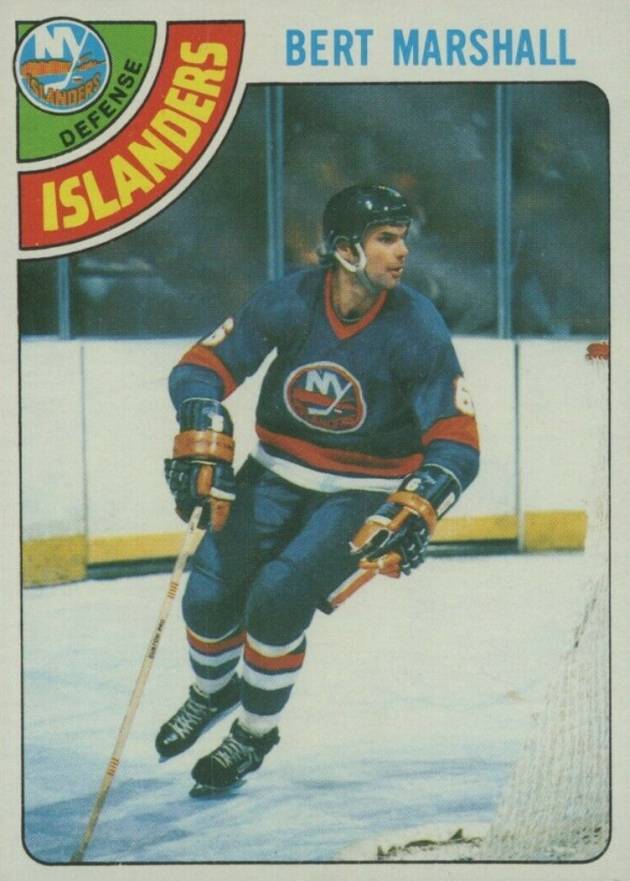 1978 Topps Bert Marshall #49 Hockey Card