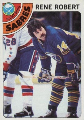 1978 Topps Rene Robert #188 Hockey Card