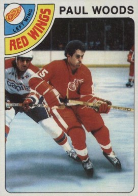 1978 Topps Paul Woods #159 Hockey Card