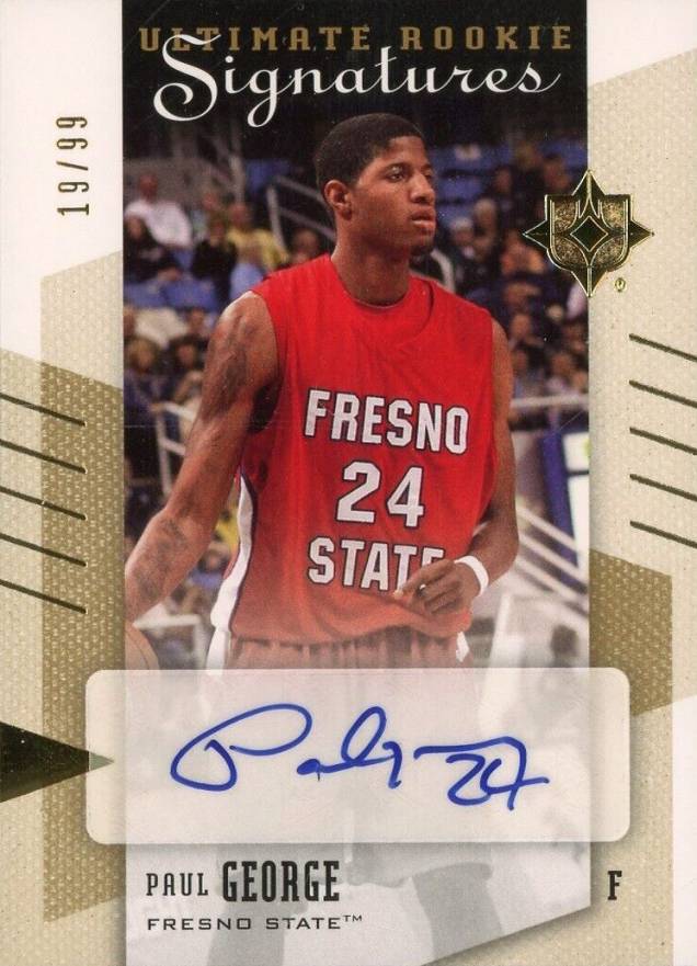 2010 Ultimate Collection Paul George #61 Basketball Card