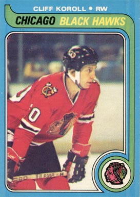 1979 Topps Cliff Koroll #102 Hockey Card