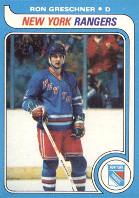 1979 Topps Ron Greschner #78 Hockey Card