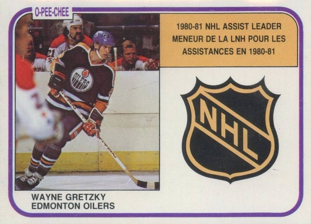 1981 O-Pee-Chee Wayne Gretzky #383 Hockey Card