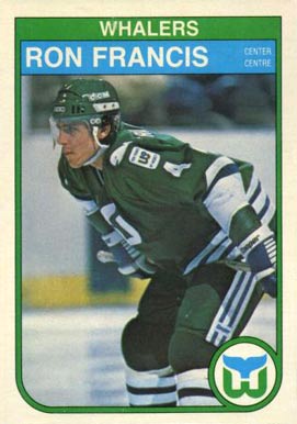 1982 O-Pee-Chee Ron Francis #123 Hockey Card