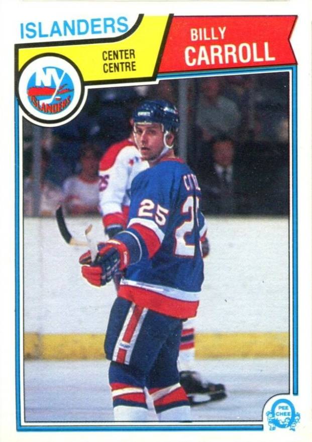 1983 O-Pee-Chee Billy Carroll #5 Hockey Card