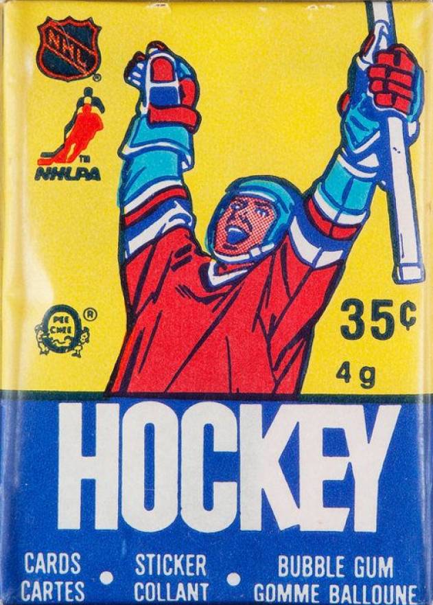 1985 O-Pee-Chee Wax Pack #WP Hockey Card