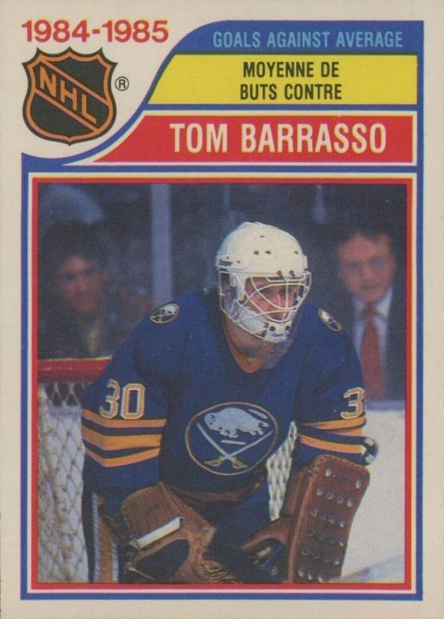 1985 O-Pee-Chee Tom Barrasso #263 Hockey Card