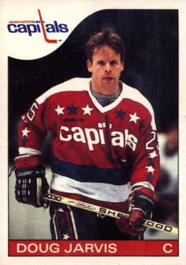 1985 O-Pee-Chee Doug Jarvis #151 Hockey Card