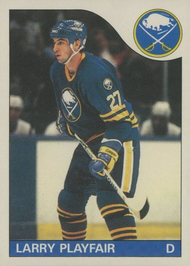 1985 O-Pee-Chee Larry Playfair #131 Hockey Card