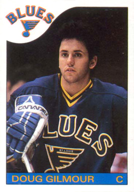 1985 O-Pee-Chee Doug Gilmour #76 Hockey Card