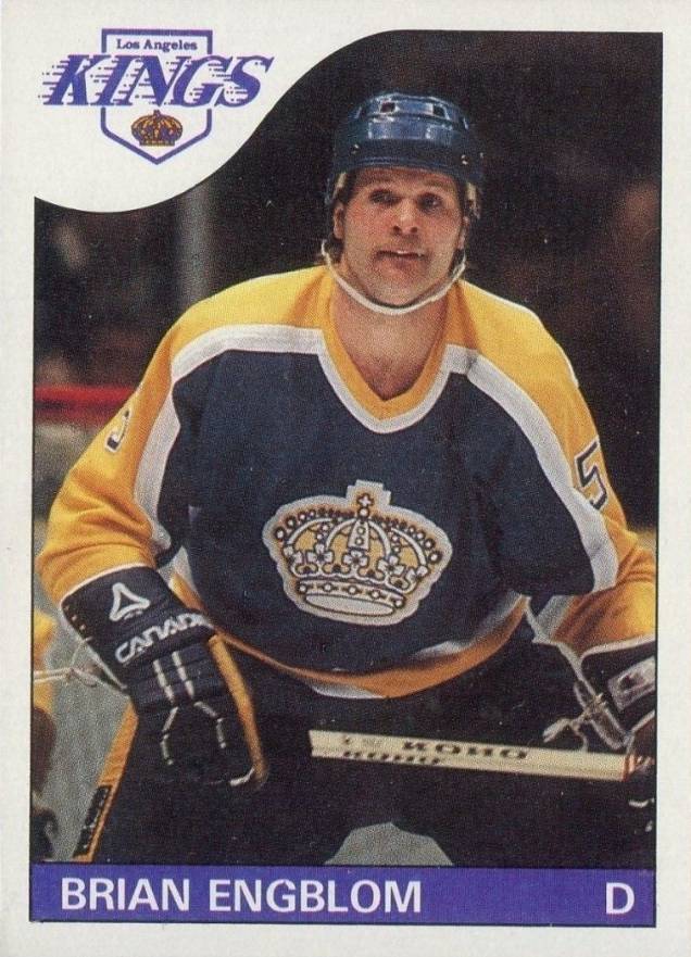 1985 Topps Brian Engblom #5 Hockey Card