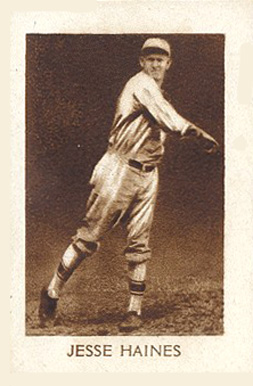 1928 Star Player Candy Jesse Haines # Baseball Card