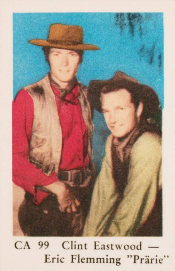 1962 Dutch "CA" Set Clint Eastwood/Eric Fleming #CA99 Non-Sports Card