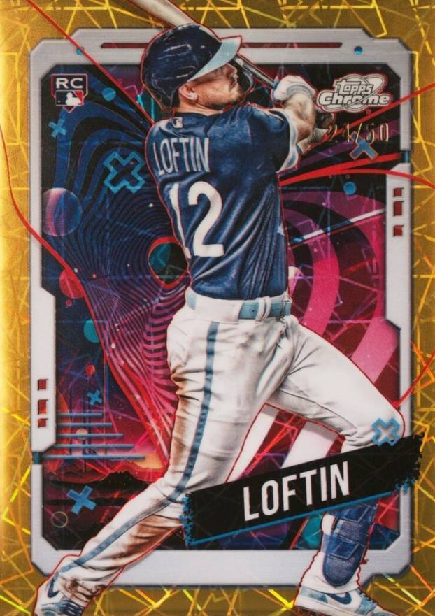 2024 Topps Chrome Cosmic Nick Loftin #189 Baseball Card