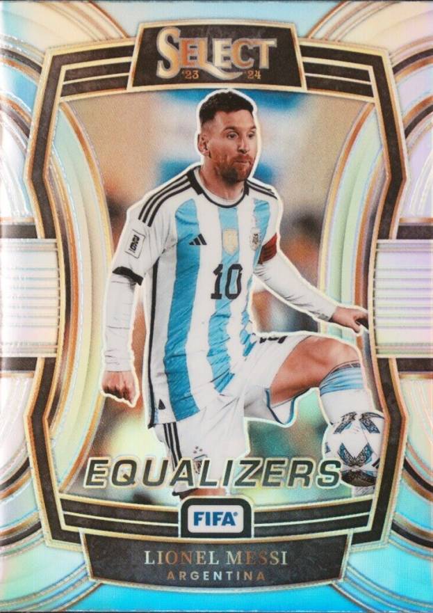 2023 Panini Select FIFA Equalizers Lionel Messi #13 Soccer Card