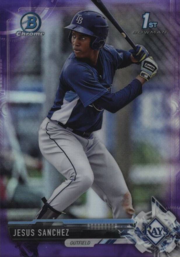 2017 Bowman Chrome Prospects Jesus Sanchez #BCP228 Baseball Card