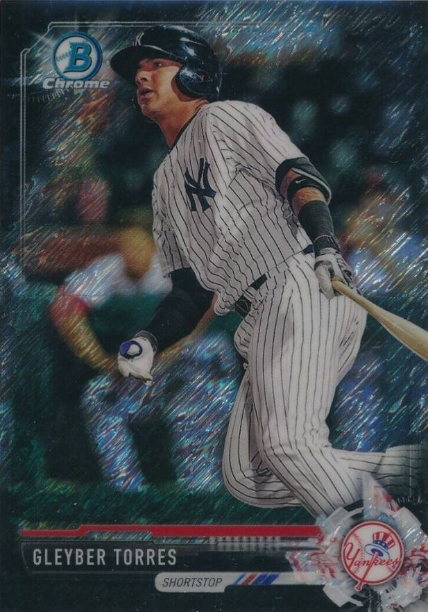 2017 Bowman Chrome Prospects Gleyber Torres #BCP250 Baseball Card