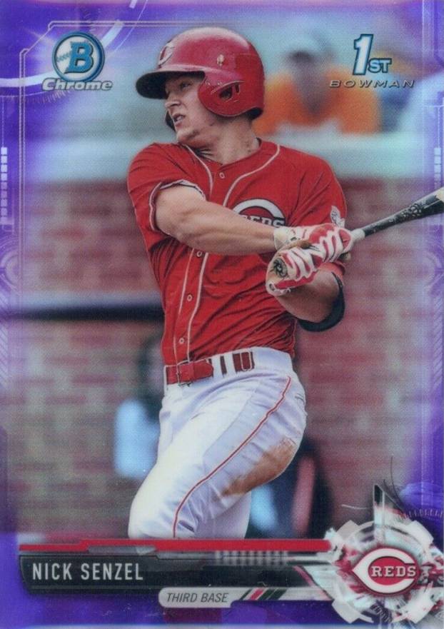 2017 Bowman Prospects Nick Senzel #BCP1 Baseball Card