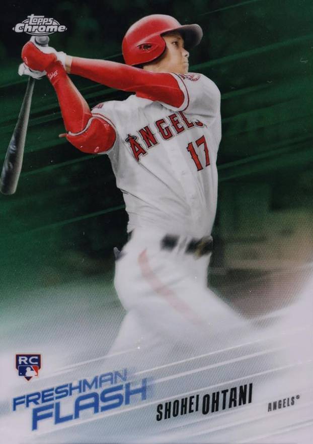 2018 Topps Chrome Freshman Flash Shohei Ohtani #FF-1 Baseball Card