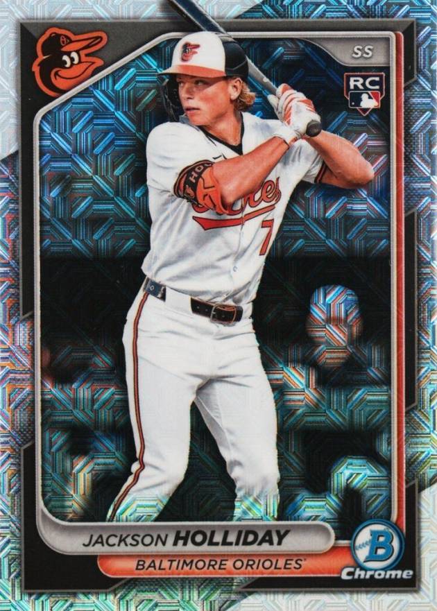 2024 Bowman Chrome Mega Box Jackson Holliday #26 Baseball Card