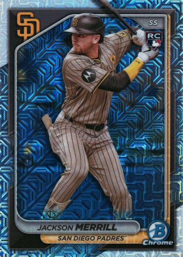 2024 Bowman Chrome Mega Box Jackson Merrill #27 Baseball Card