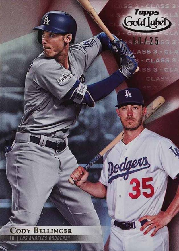 2018 Topps Gold Label  Cody Bellinger #54 Baseball Card