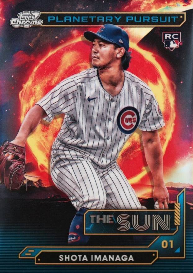 2024 Topps Chrome Cosmic Planetary Pursuit Shota Imanaga #7 Baseball Card