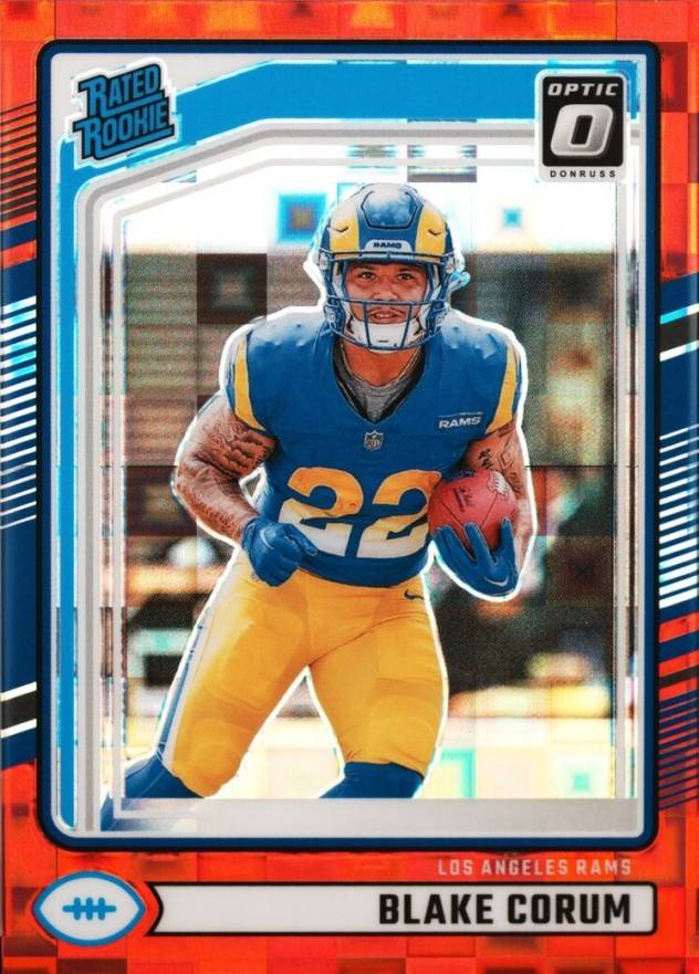 2024 Panini Donruss Blake Corum #322 Football Card