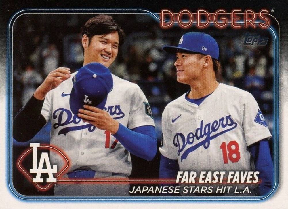 2024 Topps Update Shohei Ohtani/Yoshinobu Yamamoto #US13 Baseball Card