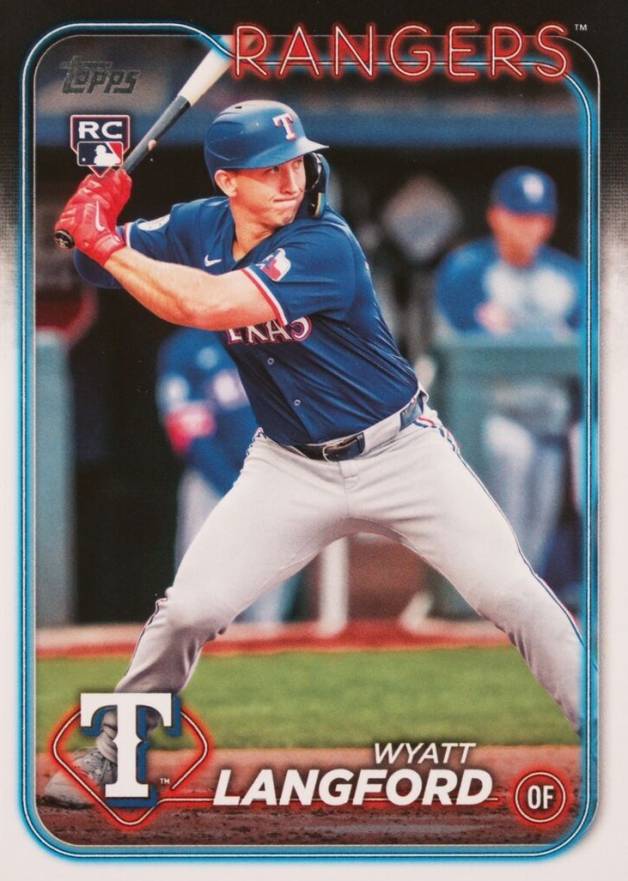 2024 Topps Update Wyatt Langford #US151 Baseball Card