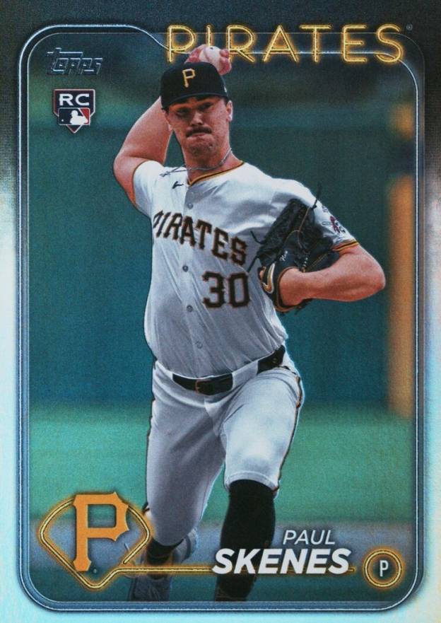 2024 Topps Update Paul Skenes #US100 Baseball Card