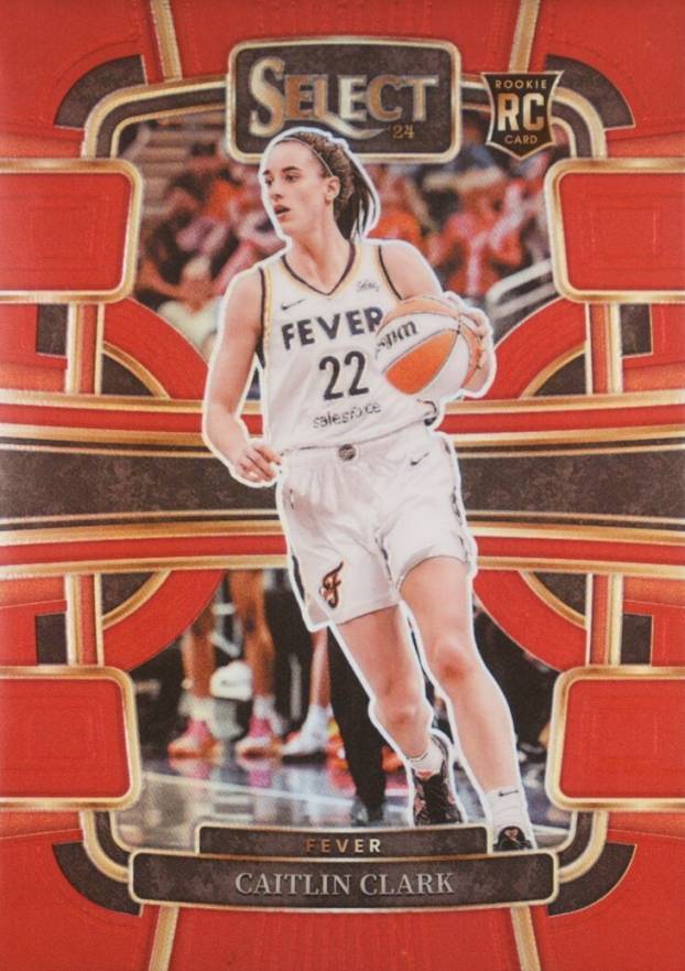 2024 Panini Select WNBA Caitlin Clark #72 Basketball Card