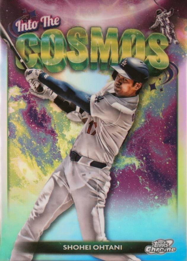 2024 Topps Chrome Cosmic Into the Cosmos Shohei Ohtani #7 Baseball Card