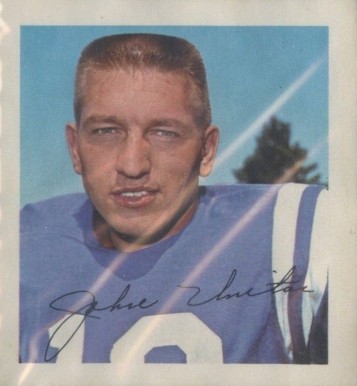 1964 Wheaties Stamps Johnny Unitas # Football Card