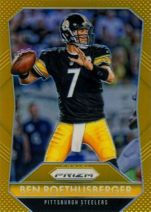 2015 Panini Prizm Ben Roethlisberger #19 Football Card