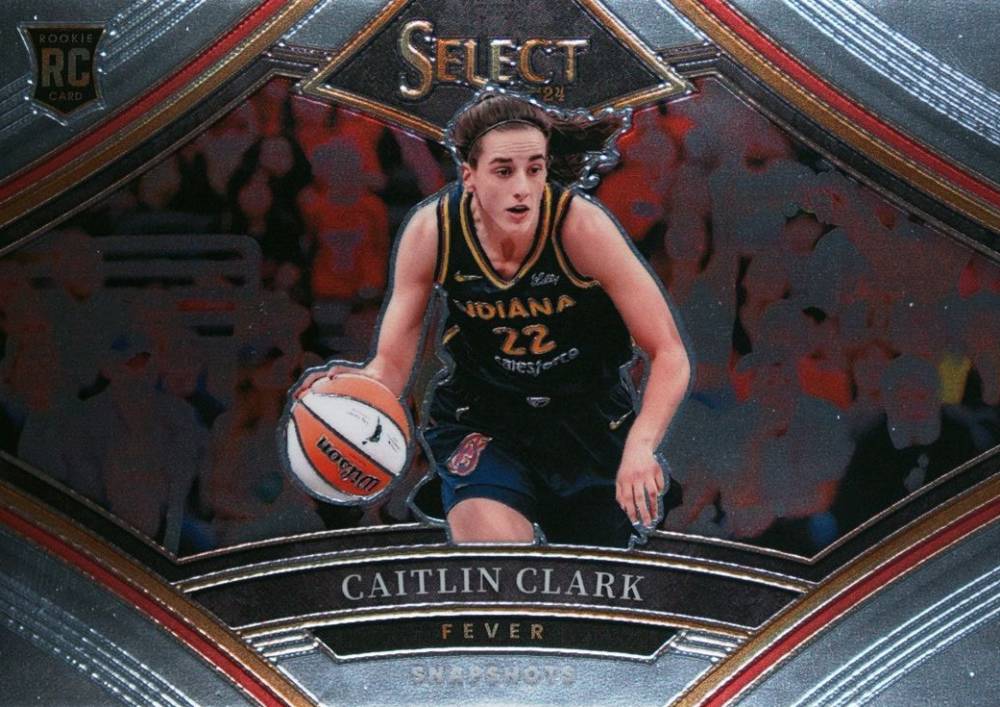 2024 Panini Select WNBA Snapshots Caitlin Clark #12 Basketball Card