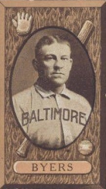 1912 Imperial Tobacco William Byers #74 Baseball Card