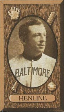 1912 Imperial Tobacco Noah Henline #64 Baseball Card