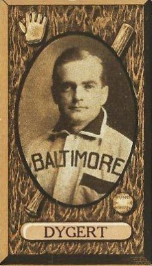 1912 Imperial Tobacco James Dygert #45 Baseball Card