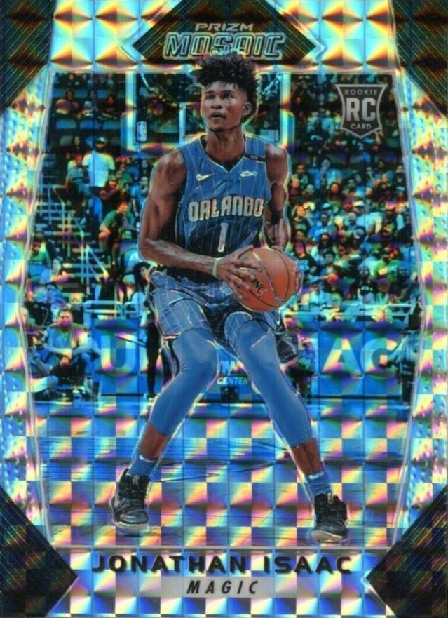 2017 Panini Prizm Mosaic Jonathan Isaac #59 Basketball Card